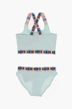 ALL STAR Bikini in Tinta unita con Banda Logata in Effetto Sfumato>Converse KIDS Sale