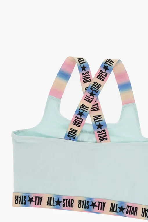 ALL STAR Bikini in Tinta unita con Banda Logata in Effetto Sfumato>Converse KIDS Sale
