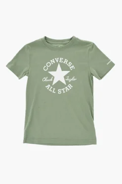 Best ALL STAR CCHUCK TAYLOR T-shirt Girocollo DISSECTED A Tinta Unita con Logo a Contrasto Bambino Abbigliamento