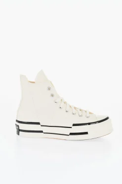 ALL STAR CHUCK TAYLOR 70 Sneakers Alte CHUCK 70 PLUS in Canvas con Design Asimmetrico></noscript>Converse Outlet