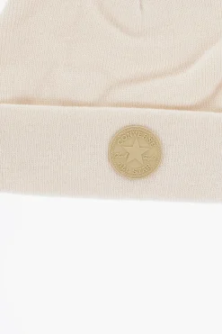 Sale ALL STAR CHUCK TAYLOR Beanie in Tinta Unita con Logo a Contrasto Accessori