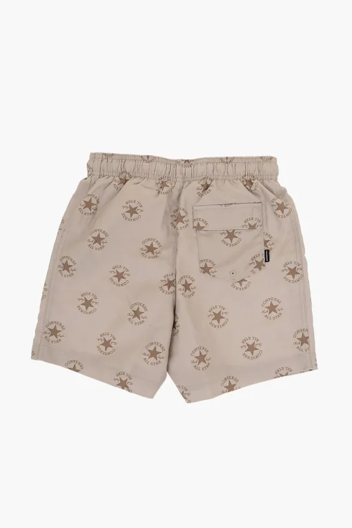 ALL STAR CHUCK TAYLOR Costume da Bagno Boxer con Stampa Logo All-Over>Converse KIDS New