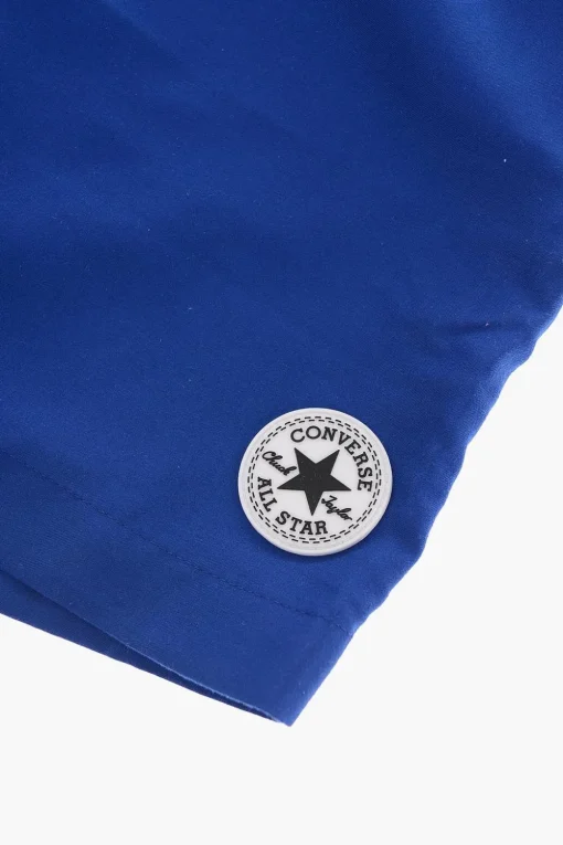 ALL STAR CHUCK TAYLOR Costume da Bagno Boxer in Tinta Unita con Elastico in Vita>Converse KIDS Fashion