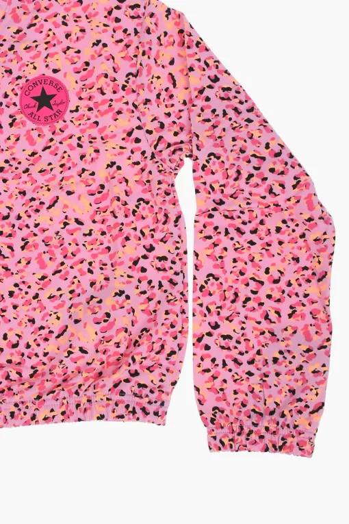 ALL STAR CHUCK TAYLOR felpa girocollo fantasia animalier>Converse KIDS Discount