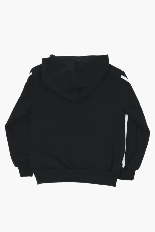 Sale ALL STAR CHUCK TAYLOR Felpa Hoodie REMIX Con Bande Laterali a Contrasto e Logo in Rilievo Bambino Abbigliamento