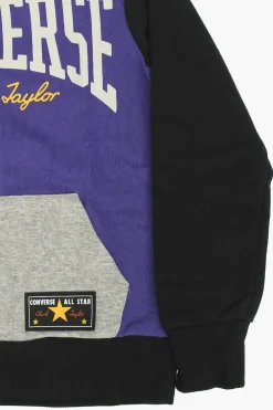 ALL STAR CHUCK TAYLOR felpa hoodie con stampa sul fronte>Converse KIDS New