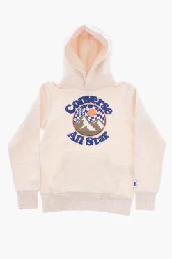 New ALL STAR CHUCK TAYLOR Felpa INTO THE WILD con Logo in Rilievo Bambino Abbigliamento