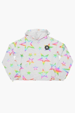 ALL STAR CHUCK TAYLOR Felpa Stampa Stelle Arcobaleno>Converse KIDS Sale