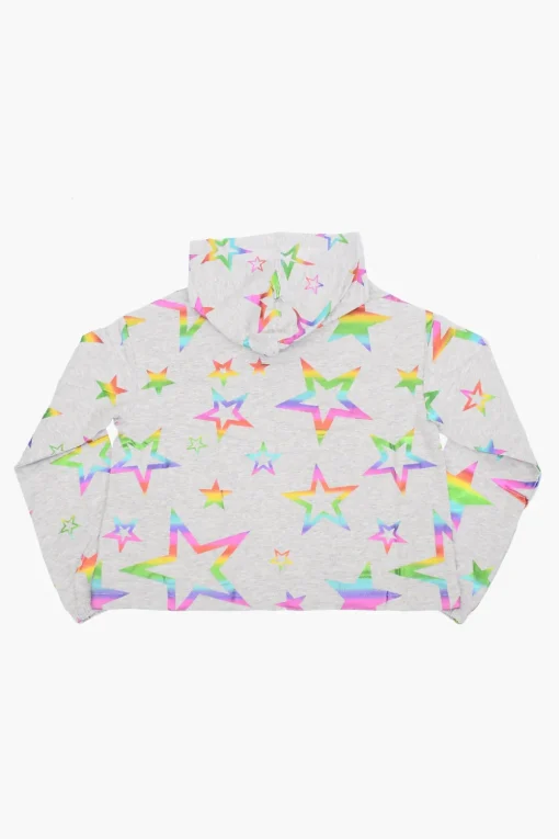 ALL STAR CHUCK TAYLOR Felpa Stampa Stelle Arcobaleno>Converse KIDS Sale