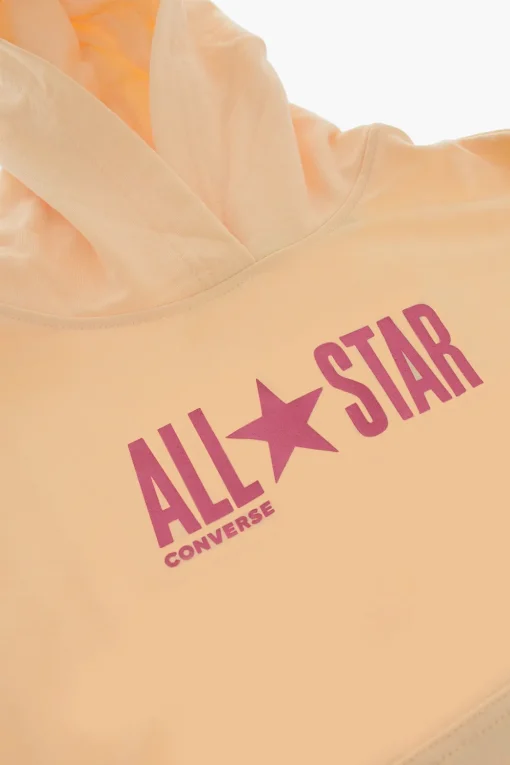 Online ALL STAR CHUCK TAYLOR Felpa Hoodie Leggera con Tasca a toppa Abbigliamento