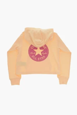 Online ALL STAR CHUCK TAYLOR Felpa Hoodie Leggera con Tasca a toppa Abbigliamento