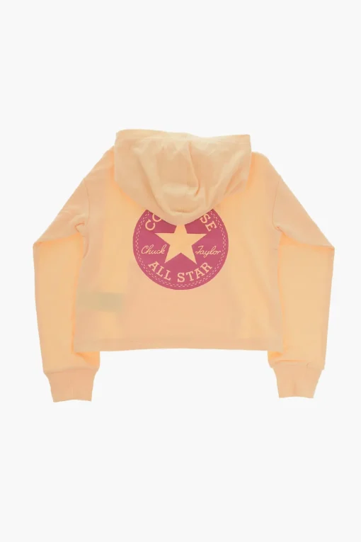 Online ALL STAR CHUCK TAYLOR Felpa Hoodie Leggera con Tasca a toppa Abbigliamento