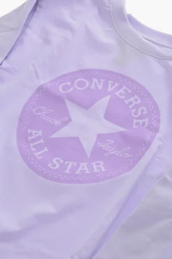 Discount ALL STAR CHUCK TAYLOR Felpa Girocollo con Maxi Logo Stampato Abbigliamento