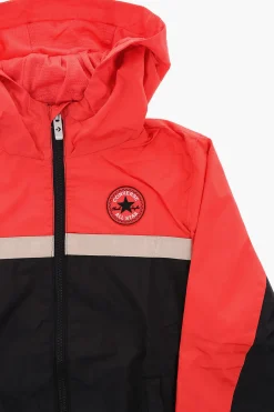 ALL STAR CHUCK TAYLOR Giacca a Vento Bicolore con Cappuccio>Converse KIDS Online
