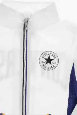 Outlet ALL STAR CHUCK TAYLOR Giacca a Vento con Dettagli Traforati Bambino Abbigliamento