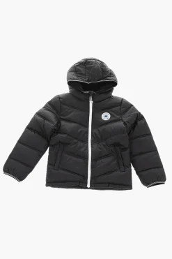 Fashion ALL STAR CHUCK TAYLOR Giubbotto Imbottito Bicolore con Pile Interno Bambino Abbigliamento