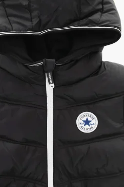 Fashion ALL STAR CHUCK TAYLOR Giubbotto Imbottito Bicolore con Pile Interno Bambino Abbigliamento