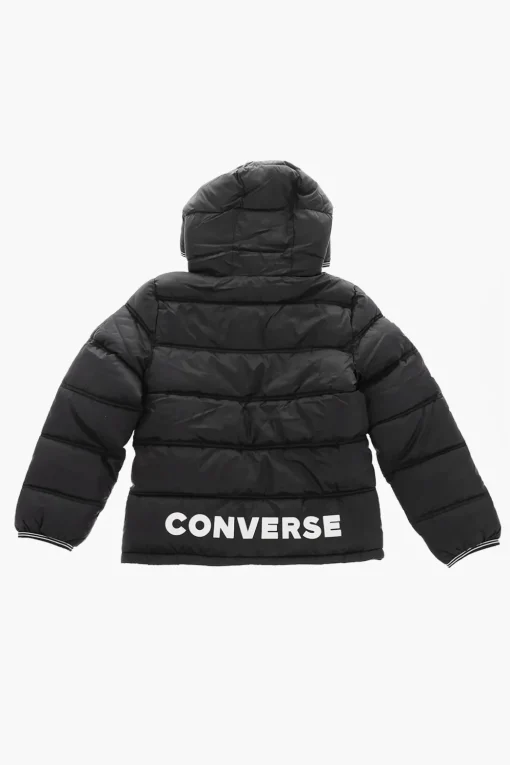 Fashion ALL STAR CHUCK TAYLOR Giubbotto Imbottito Bicolore con Pile Interno Bambino Abbigliamento