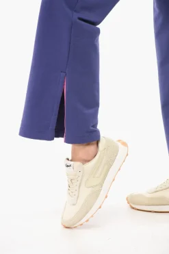 ALL STAR CHUCK TAYLOR Joggers in Cotone Stretch con Spacco alla Caviglia></noscript>Converse Hot