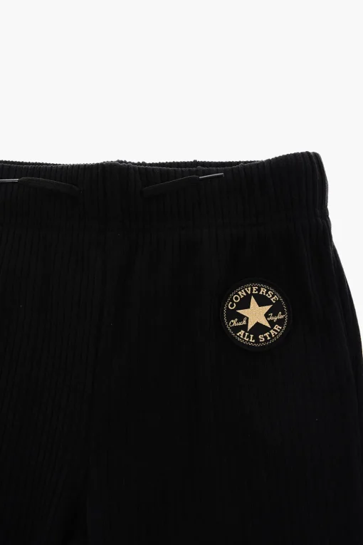 New ALL STAR CHUCK TAYLOR Joggers a Coste con Spacco alla Caviglia Abbigliamento