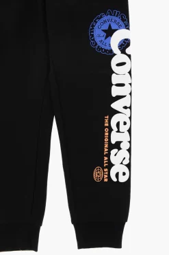 Online ALL STAR CHUCK TAYLOR Joggers Cargo in Cotone Felpato con Logo in Rilievo Bambino Abbigliamento