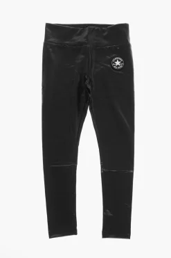 ALL STAR CHUCK TAYLOR Leggings Effetto Lucido>Converse KIDS New