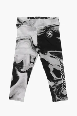 ALL STAR CHUCK TAYLOR Leggings Effetto Acid Wash a Vita Alta>Converse KIDS Best