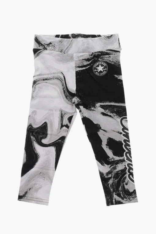 ALL STAR CHUCK TAYLOR Leggings Effetto Acid Wash a Vita Alta>Converse KIDS Best