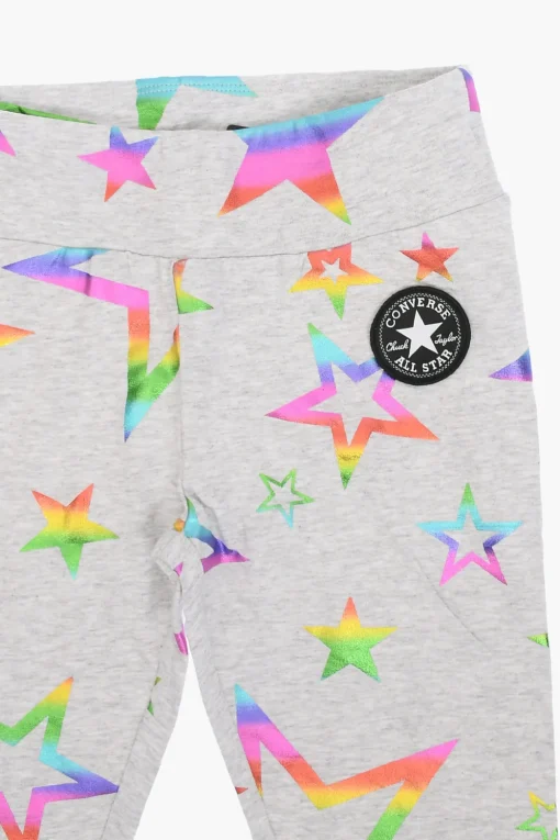 Hot ALL STAR CHUCK TAYLOR Leggings Stampa Stelle Abbigliamento