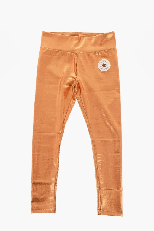 Discount ALL STAR CHUCK TAYLOR Leggings Effetto Olografico a Vita Alta Abbigliamento