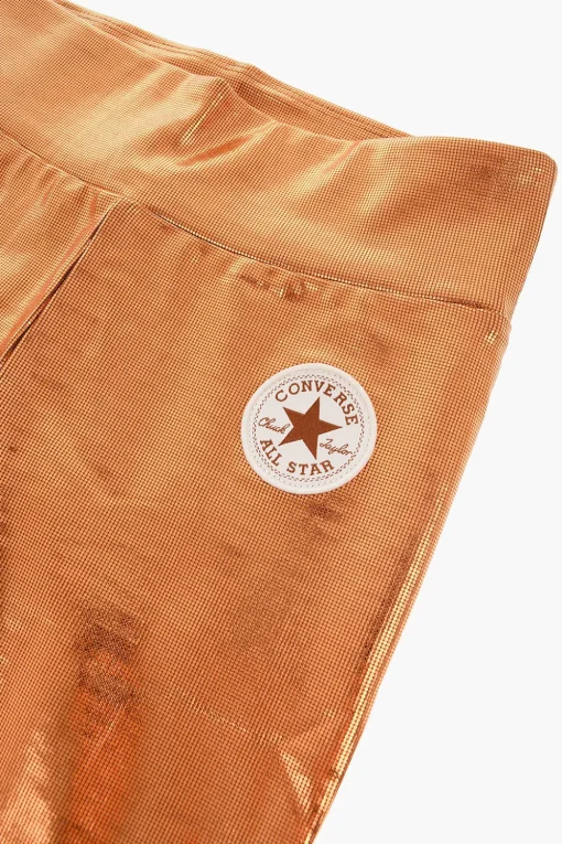 Discount ALL STAR CHUCK TAYLOR Leggings Effetto Olografico a Vita Alta Abbigliamento