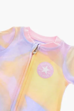 ALL STAR CHUCK TAYLOR Pagliaccetto Effetto Tie Dye con Zip Frontale>Converse KIDS Clearance