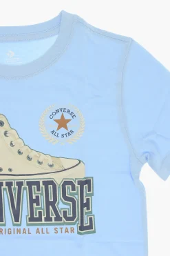 Discount ALL STAR CHUCK TAYLOR RENEW T-Shirt Girocollo Stampata Bambino Abbigliamento