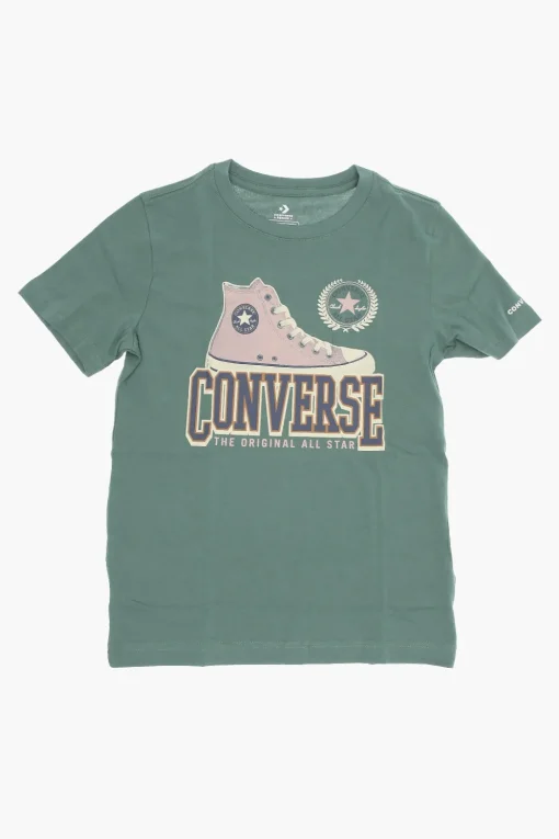 ALL STAR CHUCK TAYLOR RENEW T-Shirt Girocollo Stampata>Converse KIDS Best