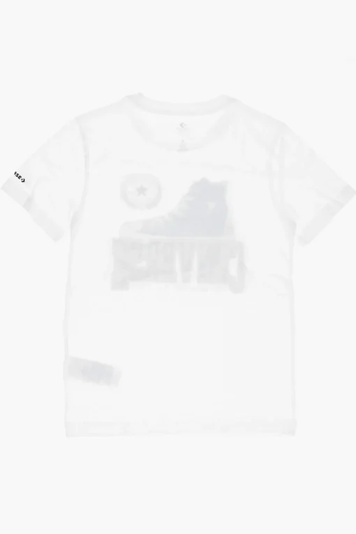 ALL STAR CHUCK TAYLOR RENEW T-Shirt Girocollo Stampata>Converse KIDS New