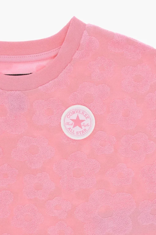 Discount ALL STAR CHUCK TAYLOR Set T-shirt e Shorts in Jacquard Floreale Abbigliamento