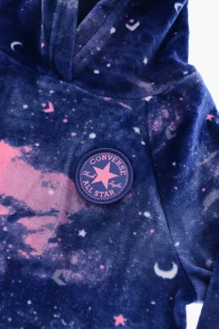 Sale ALL STAR CHUCK TAYLOR Set Leggings e Felpa in Velour Effetto Tie Dye Abbigliamento