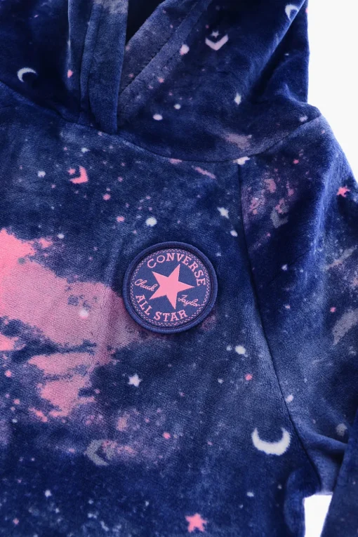 Sale ALL STAR CHUCK TAYLOR Set Leggings e Felpa in Velour Effetto Tie Dye Abbigliamento