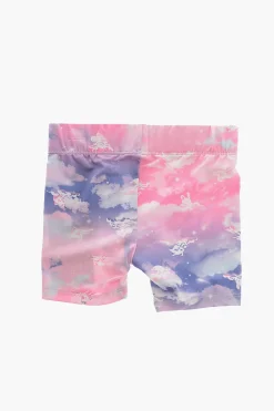 ALL STAR CHUCK TAYLOR Set T-Shirt Girocollo con Logo in Rilievo e Shorts Effetto Tie-Dye></noscript>Converse KIDS New