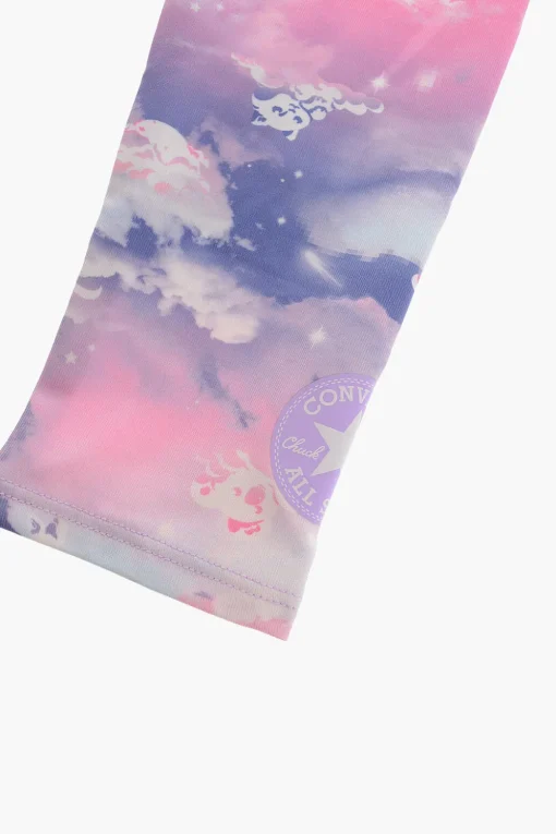 ALL STAR CHUCK TAYLOR Set Felpa e Leggings effetto Tie Dye>Converse KIDS Discount