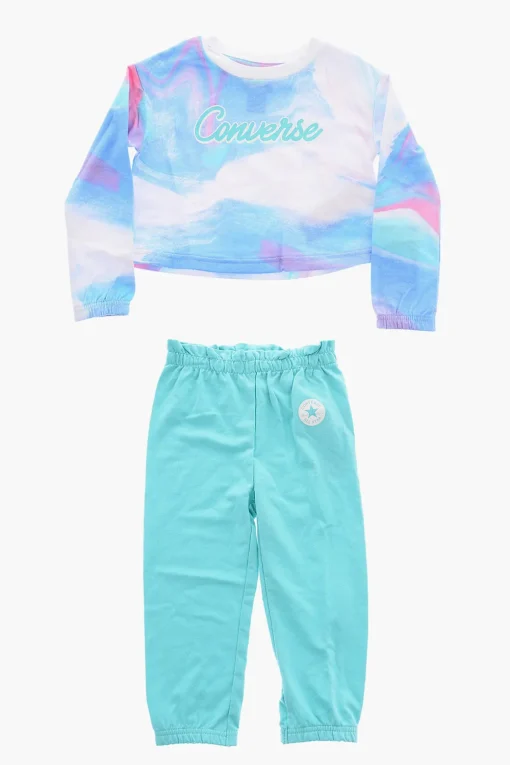 Discount ALL STAR CHUCK TAYLOR Set felpa Girocollo e Joggers Abbigliamento