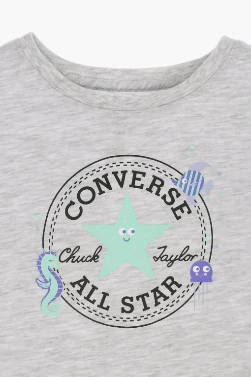 Hot ALL STAR CHUCK TAYLOR Set T-shirt girocollo e Leggings Abbigliamento