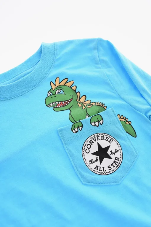 ALL STAR CHUCK TAYLOR Set T-shirt con Taschino e Joggers>Converse KIDS Clearance