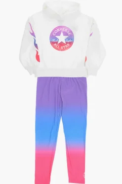 Discount ALL STAR CHUCK TAYLOR Set Felpa Hoodie e Leggings Sfumati Abbigliamento