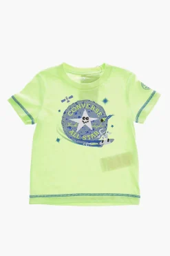 ALL STAR CHUCK TAYLOR Set T-shirt e Shorts Stampati>Converse KIDS New