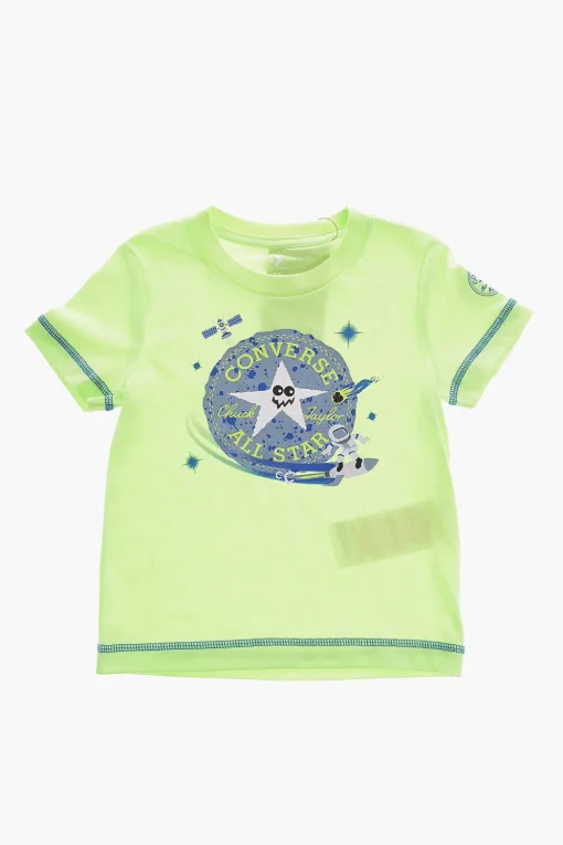 ALL STAR CHUCK TAYLOR Set T-shirt e Shorts Stampati>Converse KIDS New
