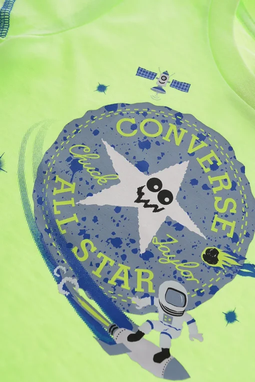 ALL STAR CHUCK TAYLOR Set T-shirt e Shorts Stampati>Converse KIDS New