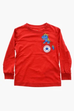 Outlet ALL STAR CHUCK TAYLOR Set T-shirt a manica lunga e Joggers Bambino Abbigliamento