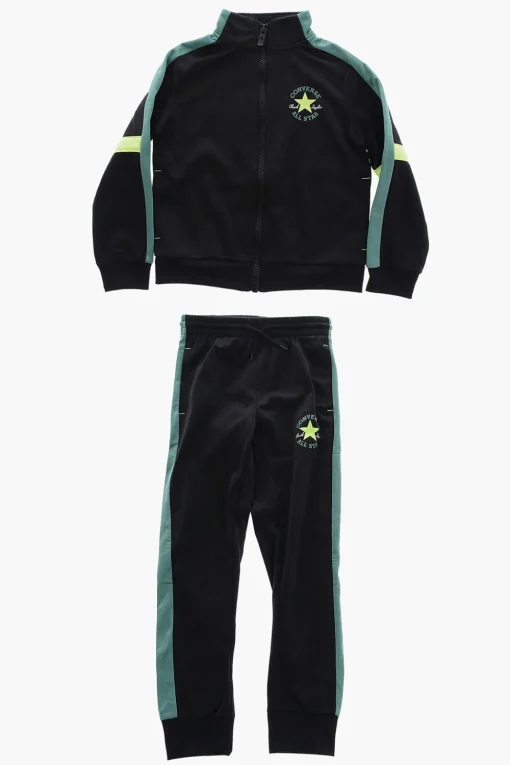 ALL STAR CHUCK TAYLOR Set Felpa e Joggers Color Block>Converse KIDS Outlet