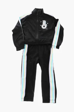 New ALL STAR CHUCK TAYLOR Set Jogger and Felpa con Banda Laterale Logata Bambino Abbigliamento
